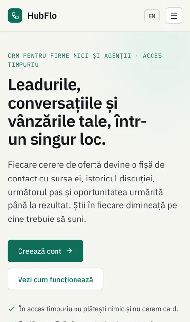 HubFlo: Mobile