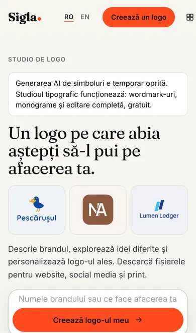 Sigla: Mobile